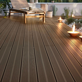 Brown WPC Homogeneous Deck